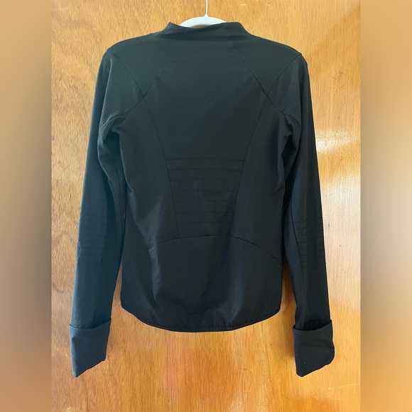 Black workout zip up - Picture 2 of 2